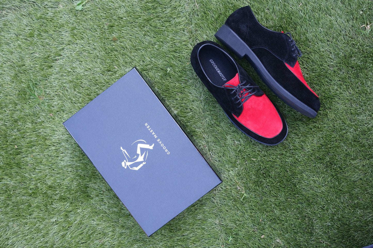 GrooveMaster Shoes Black&Red